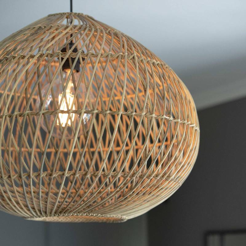 PR Home Karen Pendellampe Rattanschirm Ø 70 cm von PR Home