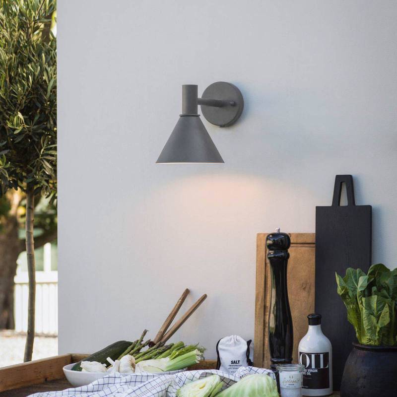 PR Home Minitripp Außenwandlampe, grau von PR Home