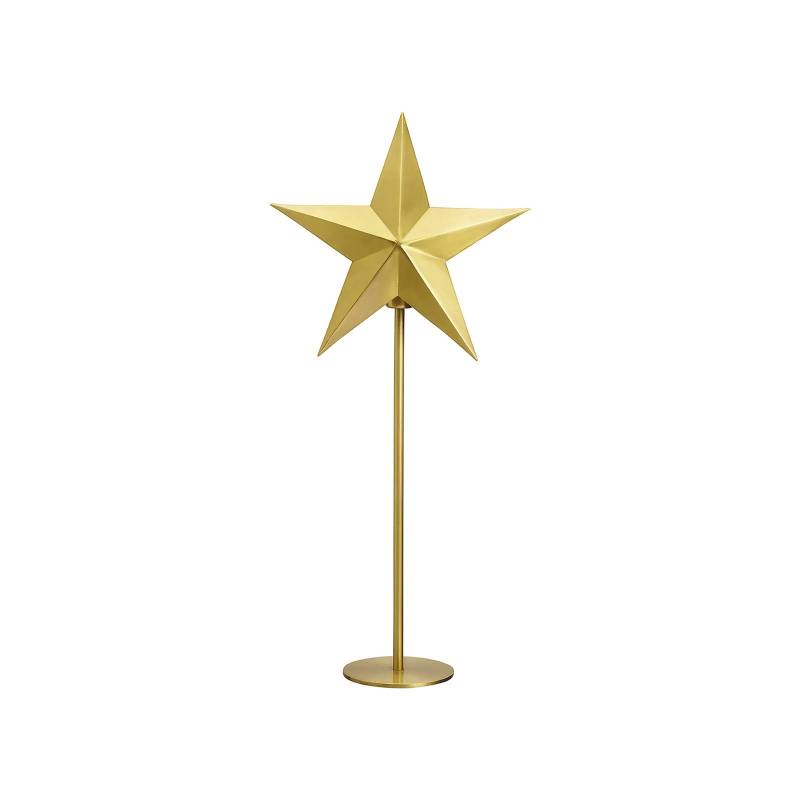 PR Home Nordic Standstern aus Metall, gold von PR Home