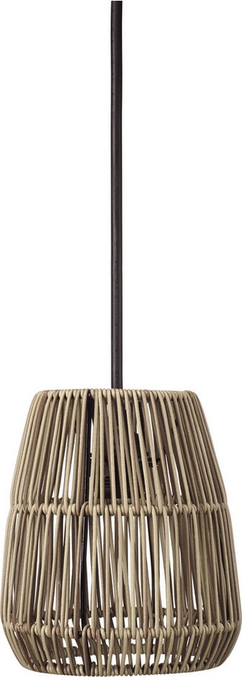 PR Home Pendelleuchte Saigon Outdoor Polyrattan, ohne Leuchtmittel, Hängeleuchte E27 von PR Home