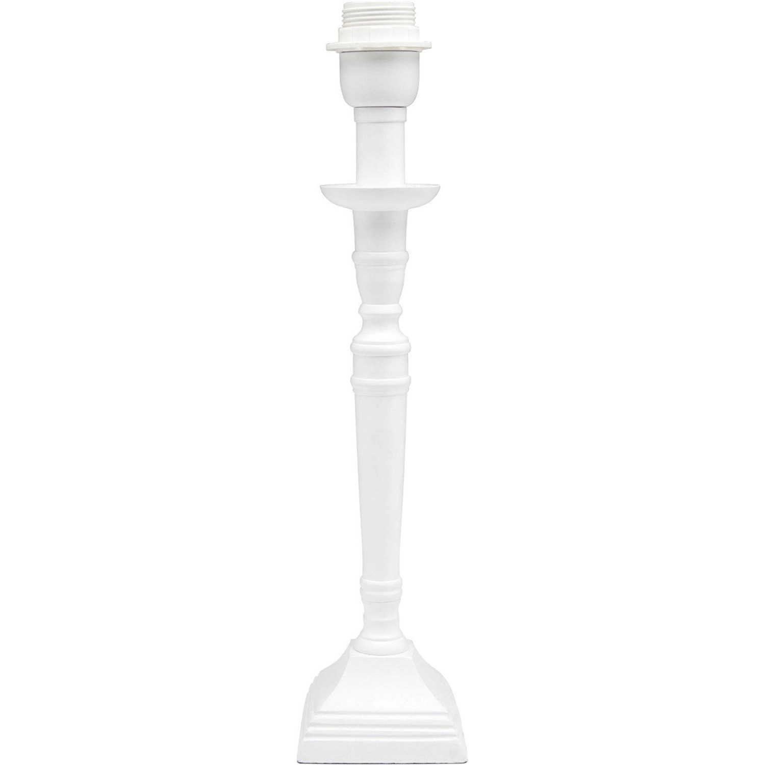 PR Home Salong Tischlampe Weiß E27 53x10x10cm von PR Home