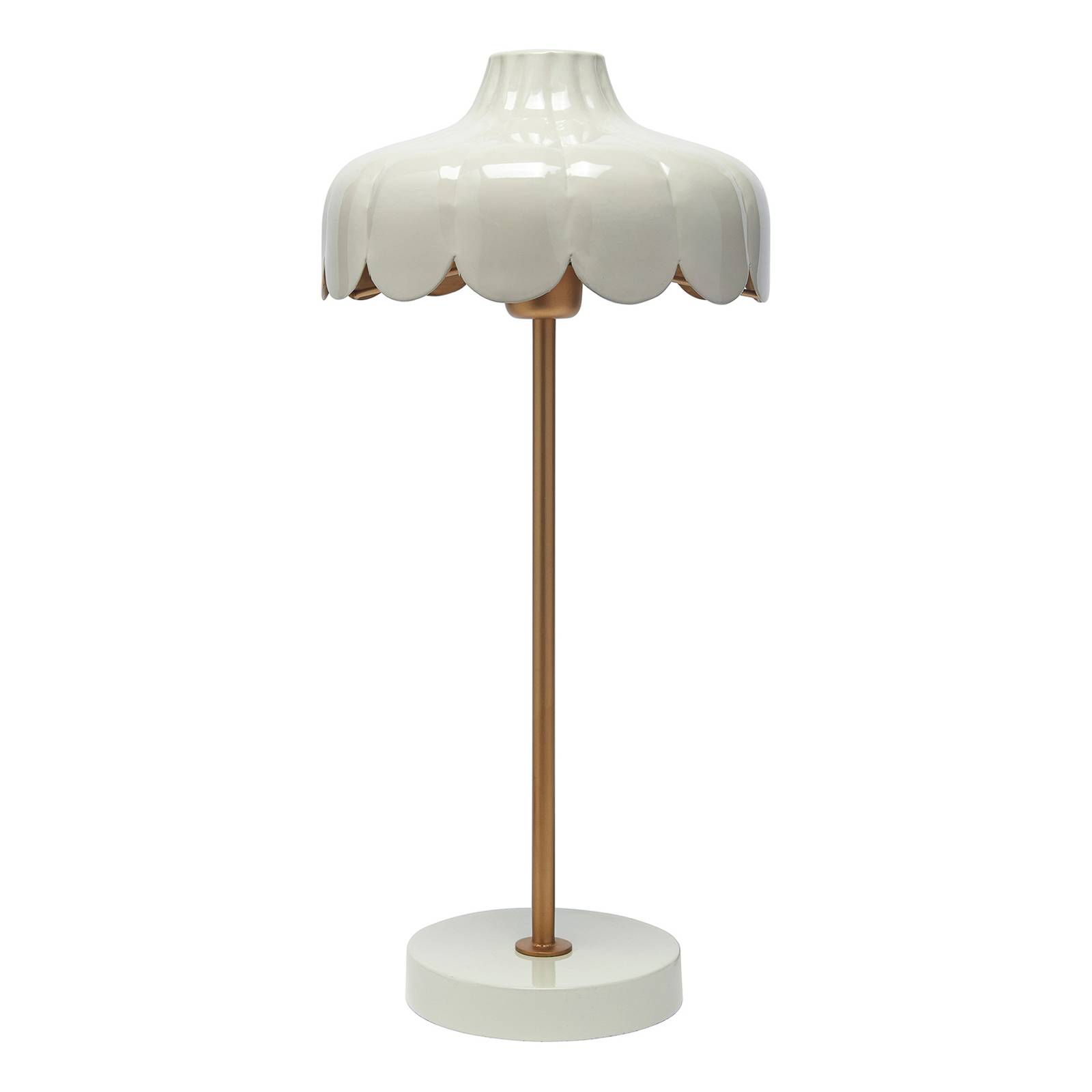 PR Home Wells Tischlampe beige/gold von PR Home