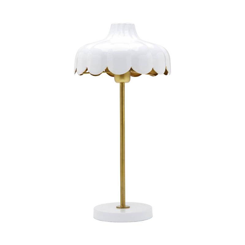 PR Home Wells Tischlampe weiß/gold von PR Home