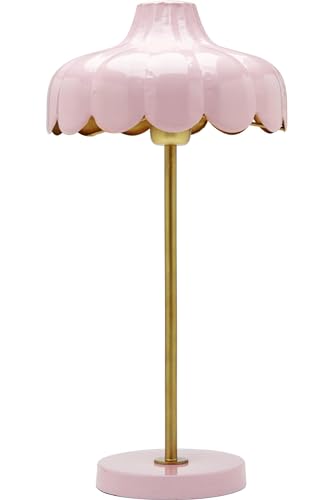 PR Home Wells Tischleuchte im Blumen design rosa gold E27 24x50cm von PR Home of Scandinavia