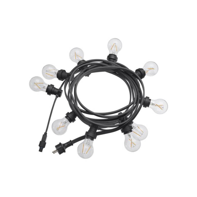 Pr Home Außenlichterkette Lichterkette Led Schwarz Transparent Siehe Text/Foto B-Ware von PR Home