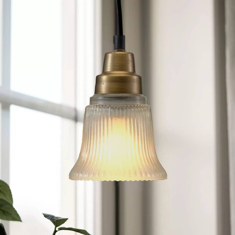 Pr Home Hängeleuchte Emmi Hängelampe Deckenlampe E27 Messingfarben Antik ø 12 Cm B-Ware von PR Home