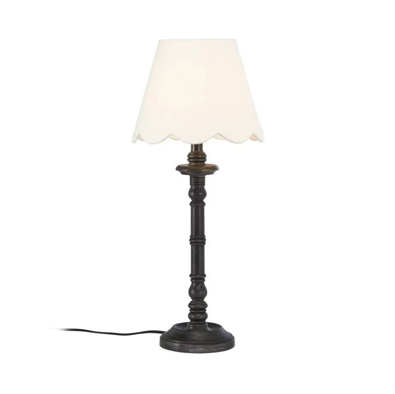 Pr Home Joy Tischleuchte Tischlampe Tischlicht Leuchte Mit Gebogtem Stoffschirm B-Ware von PR Home