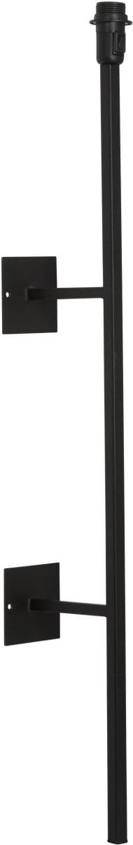 Wandleuchte schwarz aus Metall PR Home Rod 108x19cm E27 ohne Lampenschirm von PR Home
