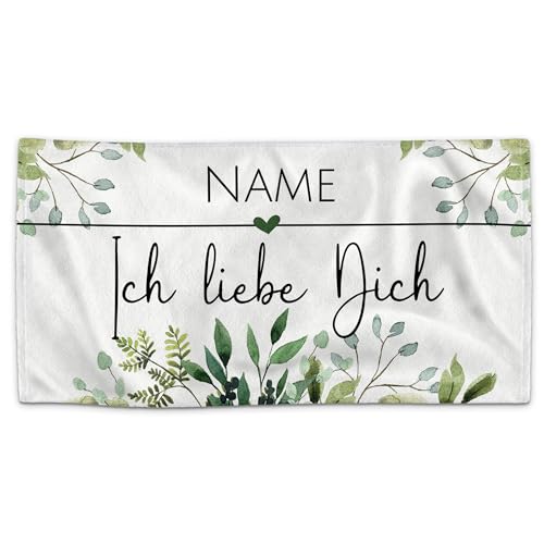 PR Print Royal Badetuch personalisiert mit Wunschname - Personalisiertes Badetuch - Ich Liebe Dich - Persönliches Namensgeschenk zum Valentinstag | 140 x 70 cm PR Print Royal Badetuch personalisiert mit Wunschname - Personalisiertes Badetuch - Ich Liebe Dich - Persönliches Namensgeschenk zum Valentinstag | 140 x 70 cm von PR Print Royal