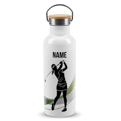 PR Print Royal Edelstahl-Trinkflasche für Sportler mit Name selbst gestalten - Golf - Geschenk Sportler, Personalisierte Geschenke für Frauen | Thermosflasche Weiß, 500 ml PR Print Royal Edelstahl-Trinkflasche für Sportler mit Name selbst gestalten - Golf - Geschenk Sportler, Personalisierte Geschenke für Frauen | Thermosflasche Weiß, 500 ml von PR Print Royal