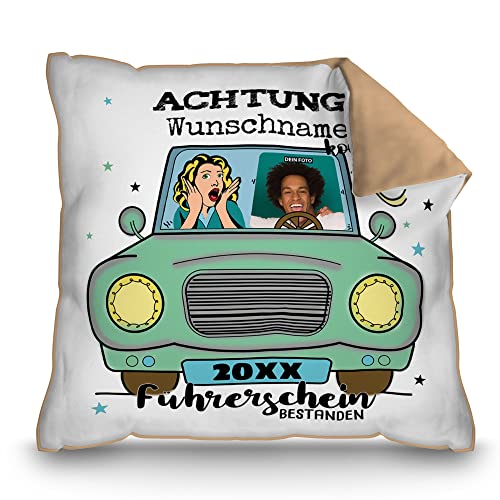 PR Print Royal Fotokissen selbst gestalten mit Name, Jahr und Foto - Personalisierte Foto-Geschenke zur bestandenen Führerscheinprüfung | inkl. Kissenfüllung, Rückseite Mokka, 40x40cm PR Print Royal Fotokissen selbst gestalten mit Name, Jahr und Foto - Personalisierte Foto-Geschenke zur bestandenen Führerscheinprüfung | inkl. Kissenfüllung, Rückseite Mokka, 40x40cm von PR Print Royal