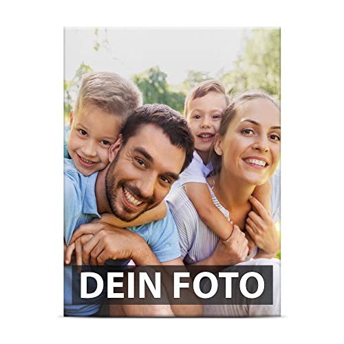 PR Print Royal Fotomagnet selbst gestalten - mit Bild und Text - Kühlschrankmagnet Personalisieren mit Foto und Wunschtext - 1 Stück | Hochformat, 6 x 8 cm von PR Print Royal