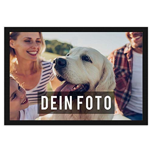PR Print Royal Fußmatte Bedrucken mit eigenem Foto - Fußabtreter selbst gestalten - Verschiedene Größen 60 cm bis 120 cm - rutschfest, 60 x 40 cm mit Gummirand PR Print Royal Fußmatte Bedrucken mit eigenem Foto - Fußabtreter selbst gestalten - Verschiedene Größen 60 cm bis 120 cm - rutschfest, 60 x 40 cm mit Gummirand von PR Print Royal