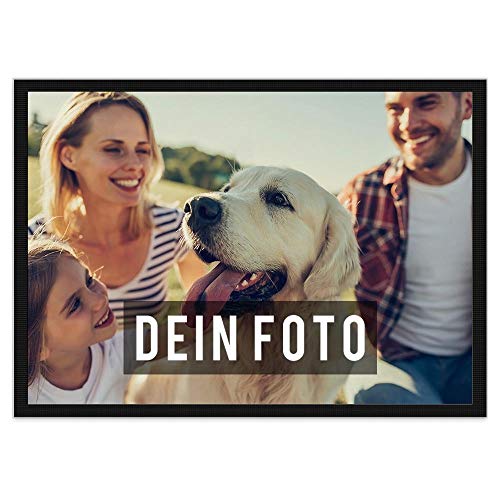 PR Print Royal Fußmatte Bedrucken mit eigenem Foto - Fußabtreter selbst gestalten - Verschiedene Größen 60 cm bis 120 cm - rutschfest, 75 x 50 cm mit Gummirand PR Print Royal Fußmatte Bedrucken mit eigenem Foto - Fußabtreter selbst gestalten - Verschiedene Größen 60 cm bis 120 cm - rutschfest, 75 x 50 cm mit Gummirand von PR Print Royal