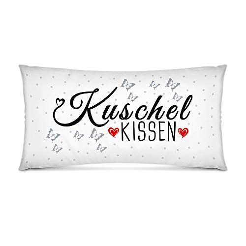 PR Print Royal XXL-Deko-Kissen mit Spruch Kuschelkissen - 80 x 40 cm/Geschenk-Idee/Wohnen/Dekoration/Familie/Kopf-Kissen - inkl. Kissenfüllung von PR Print Royal