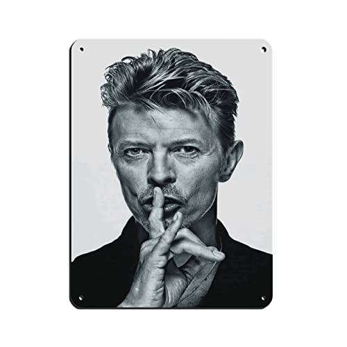 David Bowie Art Poster Album Cover Musik Poster (3) Blechschild Vintage Metall Pub Club Cafe Bar Home Wandkunst Dekoration Poster Retro 30 x 40 cm von PRACIM