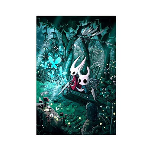 Game Hollow Knight – Poster (3) Leinwand-Poster, Wandkunst, Dekoration, Bild für Wohnzimmer, Schlafzimmer, Dekoration, Rahmen-Stil, 30 x 45 cm von PRACIM