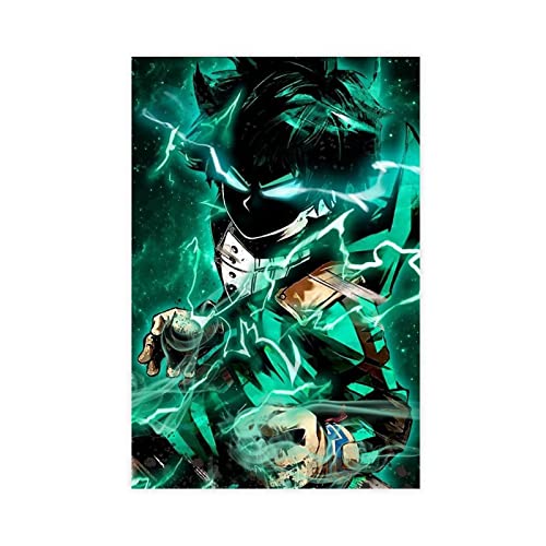 My Hero Academia Poster All The Characters Poster (15) Leinwandposter Schlafzimmer Dekor Sport Landschaft Büro Zimmer Dekor Geschenk Rahmen Stil 12x18inch (30x45cm) von PRACIM