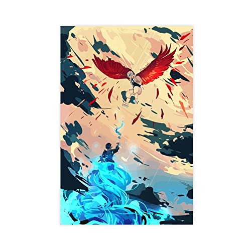 My Hero Academia Poster All The Characters Poster (2) Leinwand Poster Schlafzimmer Dekor Sport Landschaft Büro Zimmer Dekor Geschenk Unframe Stil 30 x 45 cm von PRACIM