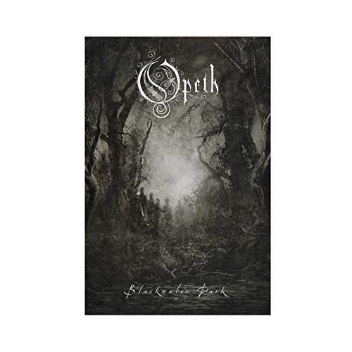 Opeth Blackwater Park Album Cover Musikposter Leinwand Poster Wandkunst Dekor Druck Bild Gemälde für Wohnzimmer Schlafzimmer Dekoration Rahmen Stil 08x12inch (20x30cm) von PRACIM