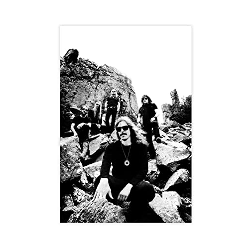 Opeth Musikposter (2) Leinwand Poster Schlafzimmer Dekor Sport Landschaft Büro Zimmer Dekor Geschenk ohne Rahmen Stil 08x12inch (20x30cm) von PRACIM