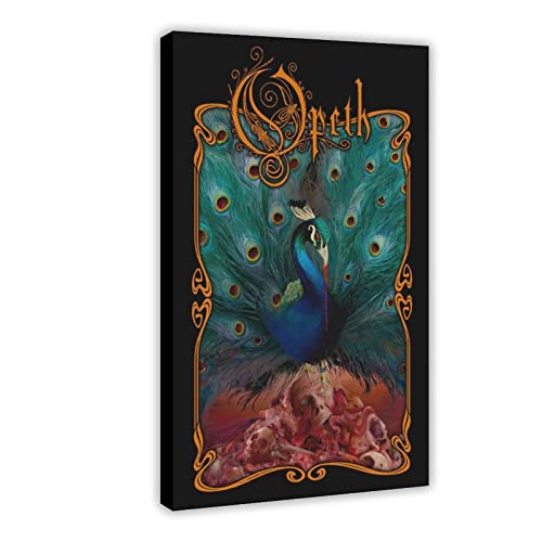 Opeth Zauberin Album Cover Musik Poster (3) Leinwand Poster Wandkunst Dekor Druck Bild Gemälde für Wohnzimmer Schlafzimmer Dekoration Rahmen Stil 60 x 90 cm von PRACIM