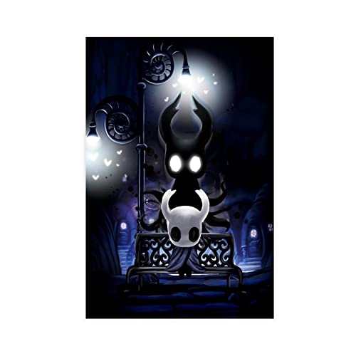 Poster Sur Toile Game Hollow Knight Poster (2) Leinwandposter Wandkunst Dekor Druck Bild Gemälde für Wohnzimmer Schlafzimmer Dekoration Rahmen Stil 40 x 60 cm von PRACIM