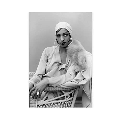 Schauspieler Josephine Baker Poster (11) Leinwandposter Wandkunst Dekor Druck Bild Gemälde für Wohnzimmer Schlafzimmer Dekoration Rahmen Stil 30 x 45 cm von PRACIM