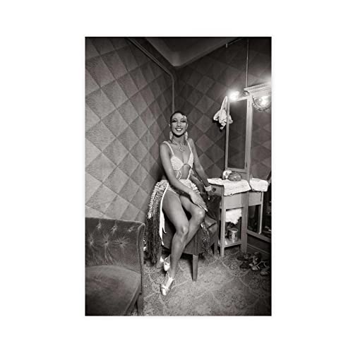 Schauspieler Josephine Baker Poster (2) Leinwand Poster Schlafzimmer Dekor Sport Landschaft Büro Zimmer Dekor Geschenk Rahmen Stil 30 x 45 cm von PRACIM