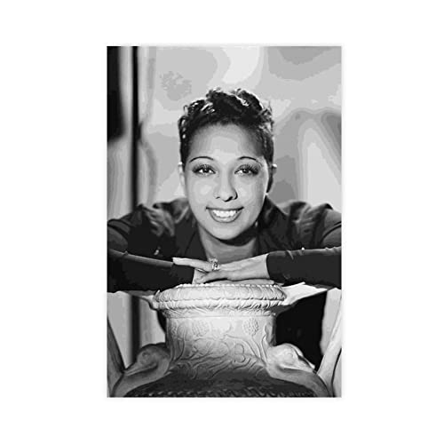 Schauspieler Josephine Baker Poster (9) Leinwand Poster Schlafzimmer Dekor Sport Landschaft Büro Zimmer Dekor Geschenk Rahmen Stil 20 x 30 cm von PRACIM