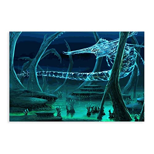 Subnautica Meeresboden Tiefsee Spiel Leinwand Poster Leinwand Poster Wandkunst Dekor Druck Bild Gemälde für Wohnzimmer Schlafzimmer Dekoration Rahmen Stil 30 x 45 cm Subnautica Meeresboden Tiefsee Spiel Leinwand Poster Leinwand Poster Wandkunst Dekor Druck Bild Gemälde für Wohnzimmer Schlafzimmer Dekoration Rahmen Stil 30 x 45 cm von PRACIM
