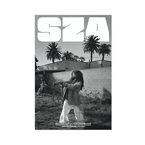 Sza Poster CTRL Poster Leinwand Poster Schlafzimmer Dekor Sport Landschaft Büro Zimmer Dekor Geschenk Rahmen Stil 30 x 45 cm von PRACIM