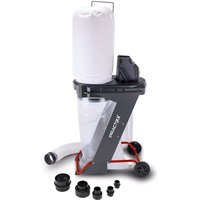 Absauganlage PX-AS-550 Practixx 75L Volumen 550W Luftleistung 1150m3/h 4-tlg Set + 5x Säcke von PRACTIXX