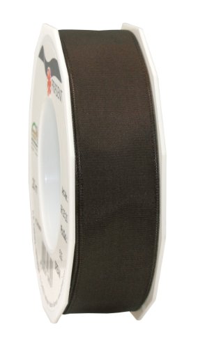 C.E. Pattberg DREAM Band mit Drahtkante sierra brown, 20 m Schleifenband für bunte Präsente, 25 mm Breite, für knallige Geschenkverpackungen, Dekorationen & Applikationen von PRÄSENT