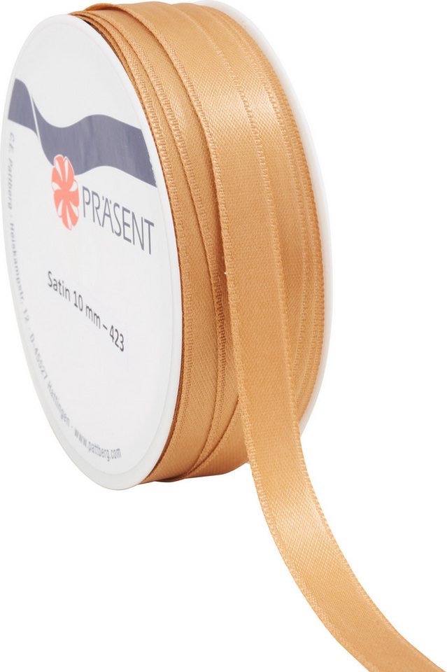 PRÄSENT Bastelband Dekoband Satin 1 cm, 10 m lang PRÄSENT Bastelband Dekoband Satin 1 cm, 10 m lang von PRÄSENT