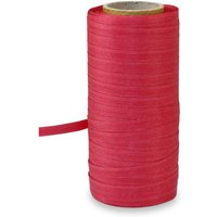 PRÄSENT Baumwollbänder 5 mm x 100 m rot von PRÄSENT