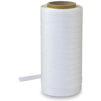 PRÄSENT Baumwollbänder 5 mm x 100 m weiß von PRÄSENT