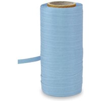PRÄSENT Baumwollbänder 5 mm x 100 m hellblau von PRÄSENT