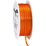 PRAESENT Doppelsatin 7180350-620 Orange 3 mm x 50 m 2 Stück von PRÄSENT