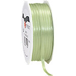 PRAESENT Doppelsatin 7180650-136 Pastellgrün 6 mm x 50 m 2 Stück von PRÄSENT