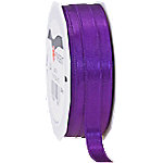 PRAESENT Doppelsatin 7181025-610 Violett 10 mm x 25 m 2 Stück von PRÄSENT