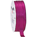 PRAESENT Doppelsatin 7181025-616 Purpur 10 mm x 25 m 2 Stück von PRÄSENT