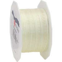 PRÄSENT Geschenkbänder 10 mm x 25 m creme von PRÄSENT