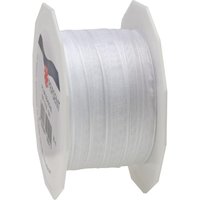PRÄSENT Geschenkbänder 10 mm x 25 m weiß von PRÄSENT