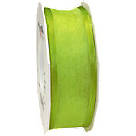 PRAESENT Organza 4834025-027  Limette 40 mm x 25 m 2 Stück von PRÄSENT
