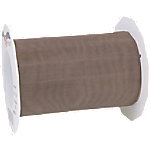 PRAESENT Organza 6011225-105 Taupe 112 mm x 25 m 2 Stück von PRÄSENT