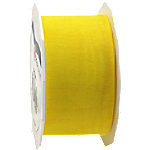 PRAESENT Organza 6014025-605 Gelb 40 mm x 25 m 3 Stück von PRÄSENT