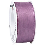 PRAESENT Organza 6074025-026 Violet 40 mm x 25 m 2 Stück von PRÄSENT