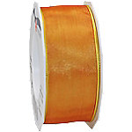 PRAESENT Organza 6074025-509  Orange  40 mm x 25 m 2 Stück von PRÄSENT