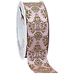 PRAESENT Ornament 2384020-121 Rosa, Taupe 40 mm x 20 m 2 Stück von PRÄSENT